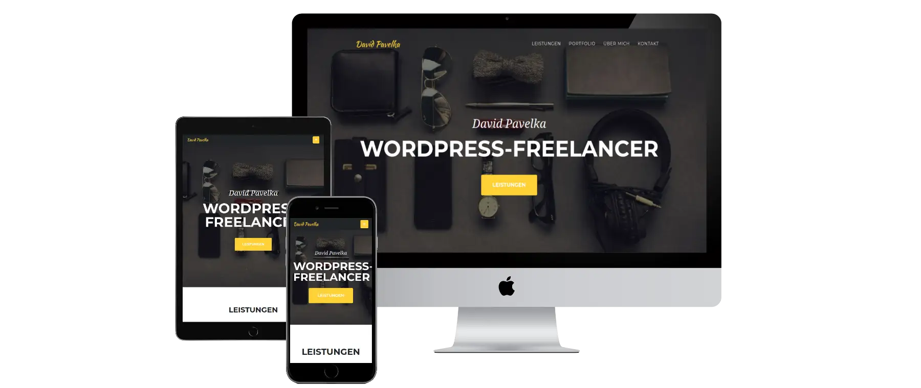 Moderní responzivní webové stránky poradenské firmy s profesionálním designem